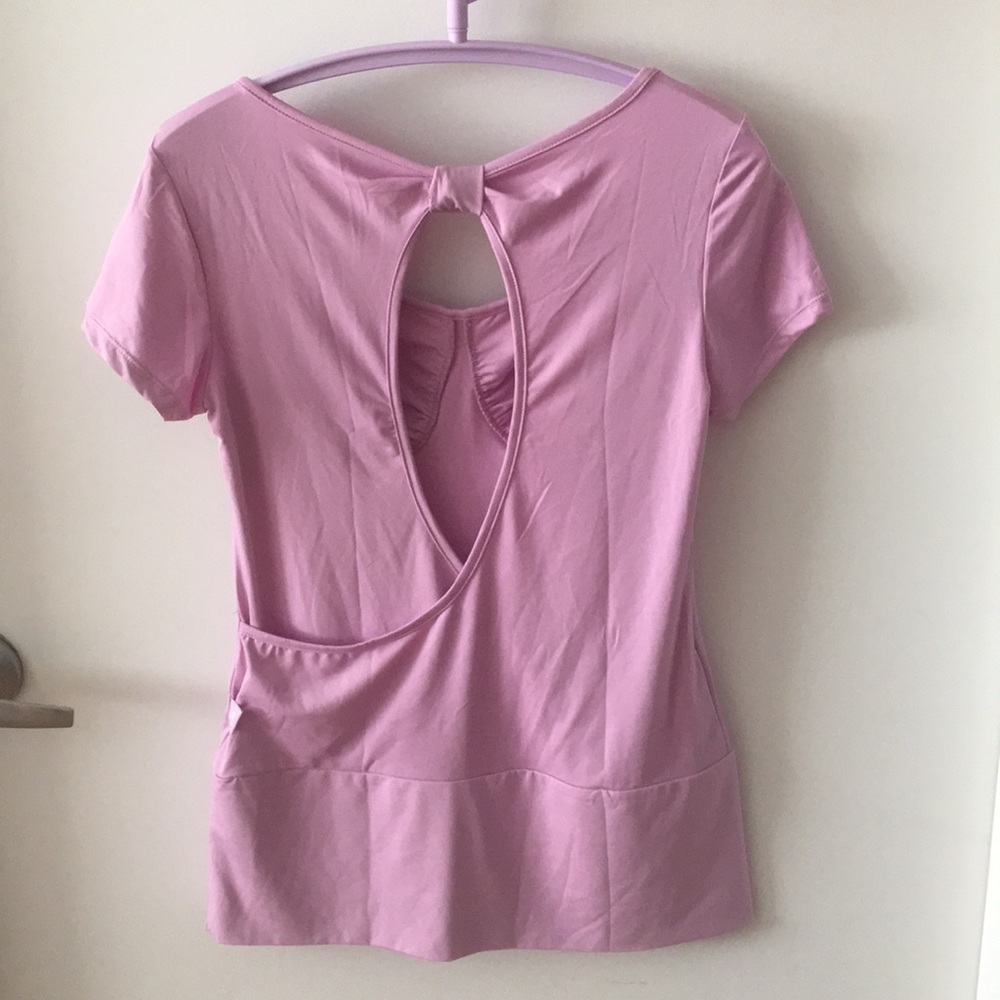 NEW Pink Yoga and Ballerina Top